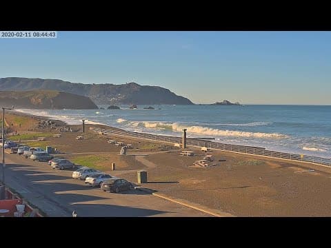 Rockaway Beach (Pacifica) live camera