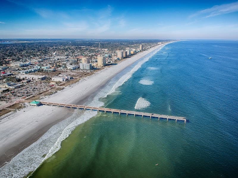 Jacksonville Beach beginner surf conditions